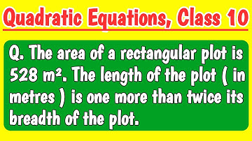 Quadratic Equations class 10 | Exercise 4.1 Part 2 | NCERT Maths Book Solutions