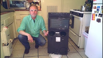 Whynter ARC-14SH - Draining The Internal Water Tank.