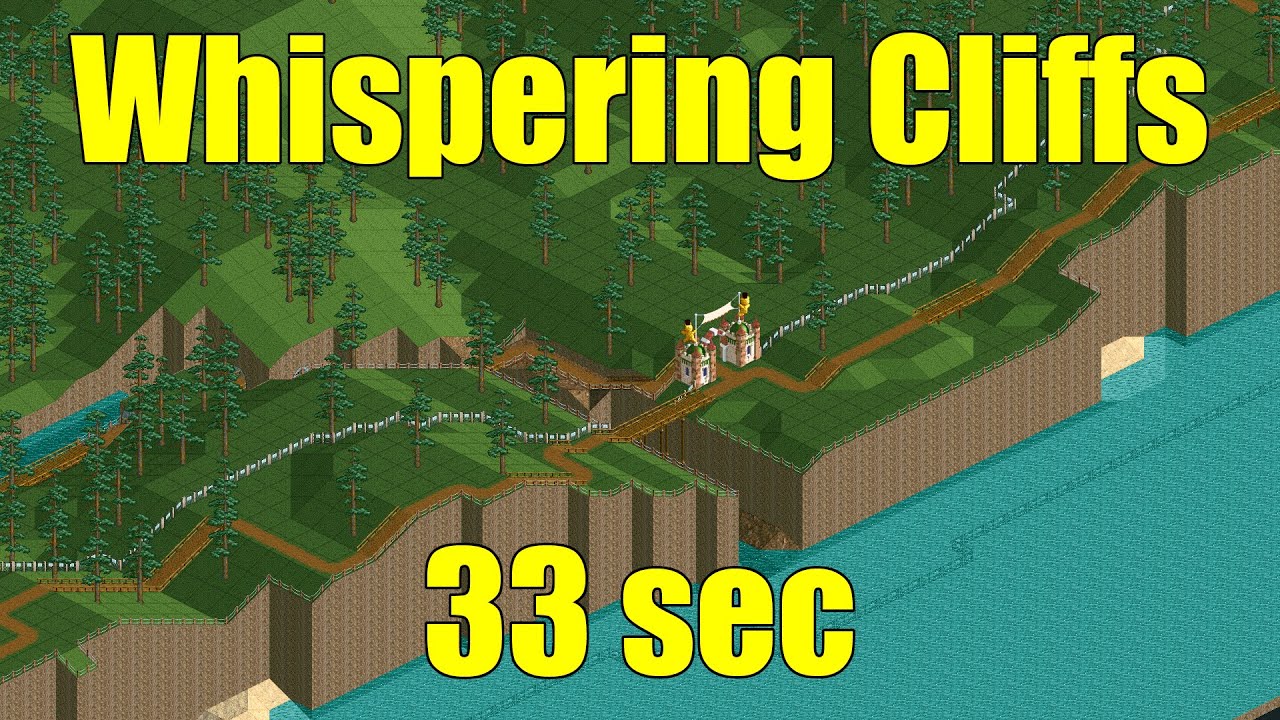 RollerCoaster Tycoon CF (OpenRCT2) Speedrun - Whispering Cliffs FF% [33s]