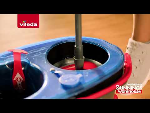 Video: Vileda Rinse Clean Spin Mop & Bucket Set Review