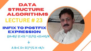 How to Convert Infix to Postfix using Stack with Examples | Data Structures and Algorithms Tutorial