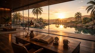 Desert Oasis Sanctuary 🏜️ | Deep Focus Piano for Studying, Reading & Relaxation