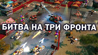 картинка: БИТВА НА ТРИ ЛИНИИ ФРОНТА с Альянсом, Японией и СССР в Command and Conquer: Red Alert 3