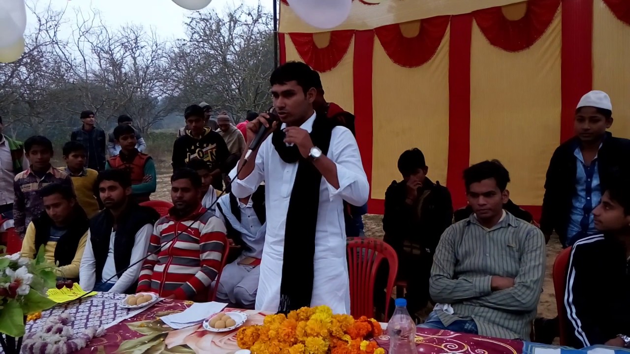 Mohammad aftab alam speech cricket tournament