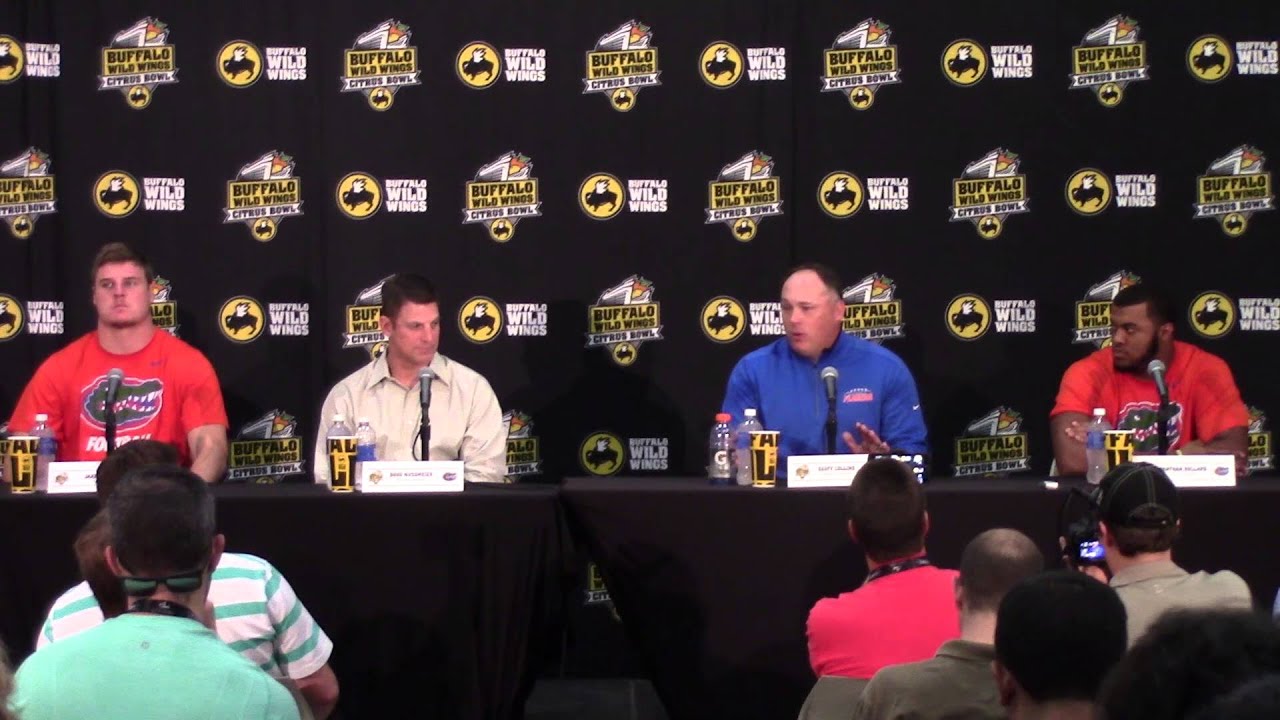 secret life of pets 2016 Buffalo Wild Wings Citrus Bowl: Florida Player & Coordinator Press Conference