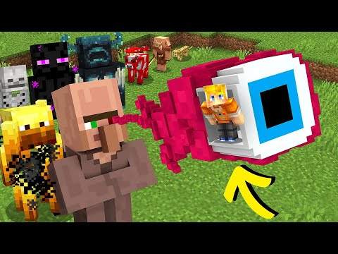 Minecraft, but Inside EVERY MOB…