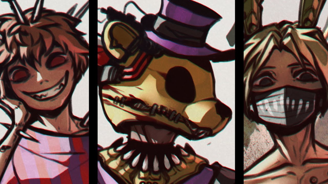 X 上的Neytirix：「Even more members of The Nightmare Hunter Team! (FNAF  redesigns) Who do you think 008 will be? VIDEO >>  # FNAF #fanart #digitalart  / X