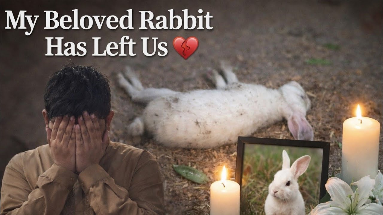 My Beloved Rabbit Has Left Us 🐰💔