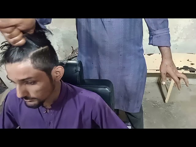 Head and Neck Massage in village in only 1$ |Part two| Clever barber 💆‍♂️