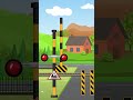 踏切が音楽を流し始める | Railroad Crossing Playing Music Shorts #027 #fumikirichannel #shorts