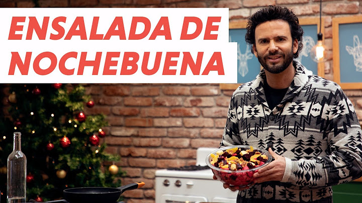 Ensalada de noche buena | #ChefOropeza