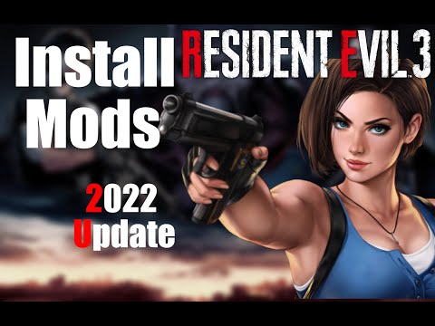 How to install mods in resident evil 3 remake 2023 RT update