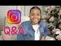 Instagram Q & A  (Get to Know Me) - Vlogmas Day 14 | LexiVee03