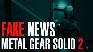 Metal Gear Solid 2: Fake News y trailers falsos