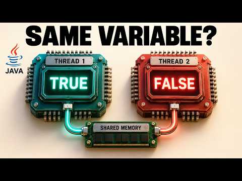 Why Your Java Multithreading Code Is BROKEN (Java Memory Model Explained)