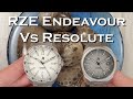 RZE Endeavour vs RZE Resolute - Dive Watch vs Field Watch