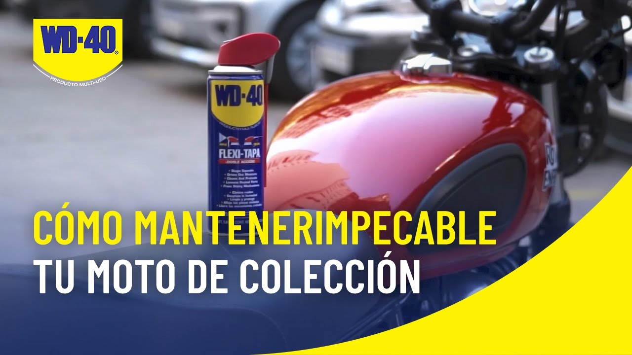 Tutorial: Cómo mantener la moto impecable