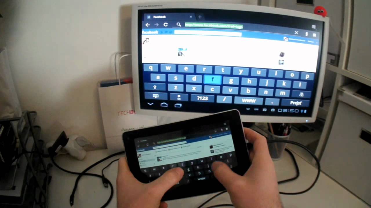 Kalksten bundt Situation Huawei MediaPad - test HDMI - YouTube