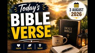 Today’s Bible Verse | 03 AUGUST 2026 | Daily Bible Verse & Prayer