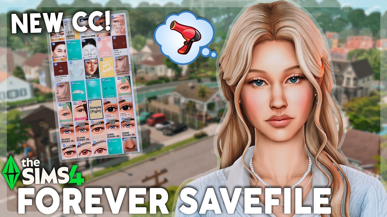I started my mods folder from scratch so let's give makeovers in my Sims 4 Forever Savefile