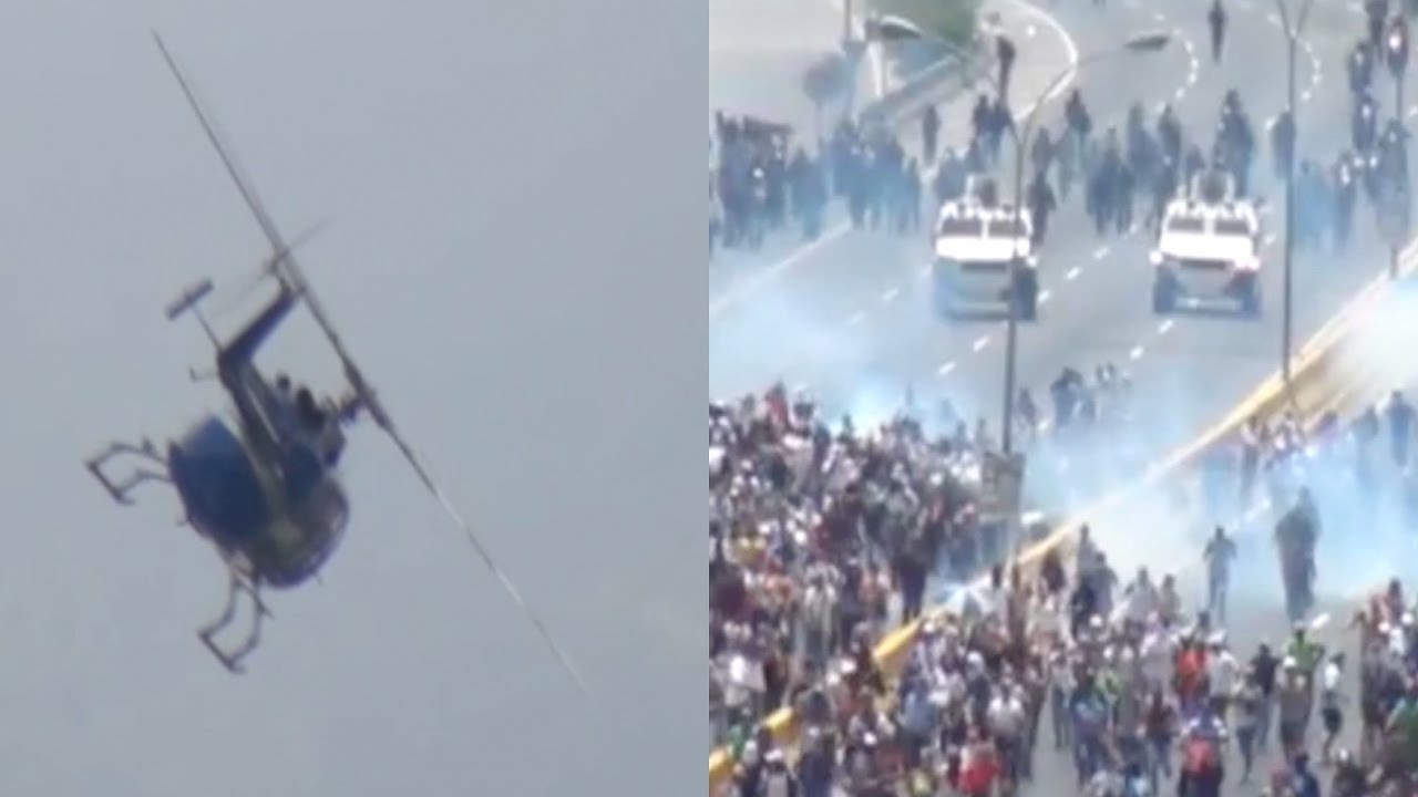 Diario las Américas | Venezuela: Arremeten por aire y tierra con lacrimógenas contra manifestantes en Caracas