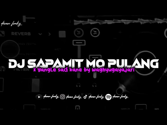 DJ SAPAMIT MO PULANG X YANGLE SAD KANE SLOW REVERB by @wahyugayajari #remix class=