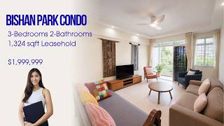 Bishan Park Condo | 3-Bedrooms 2-Bathrooms 1,324 sqft Leasehold in District 20 | $1,999,999