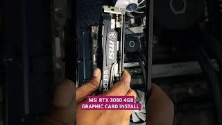 Msi Rtx 3050 Graphic Card Graphic Card Installation