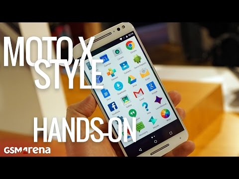 Motorola Moto X Style hands-on