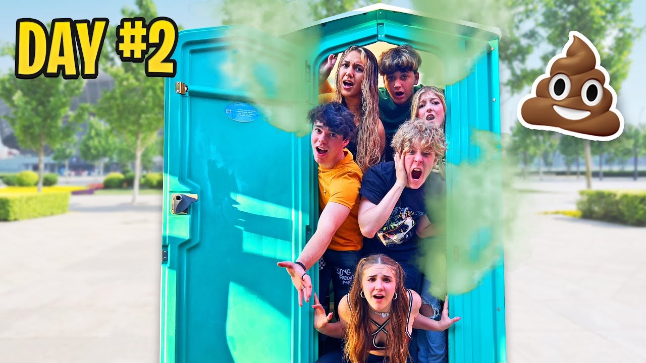 LAST TO LEAVE THE PORTA POTTY WINS |Lev Cameron