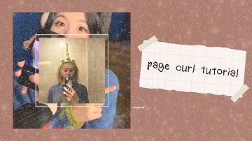 page curl tutorial | videostar