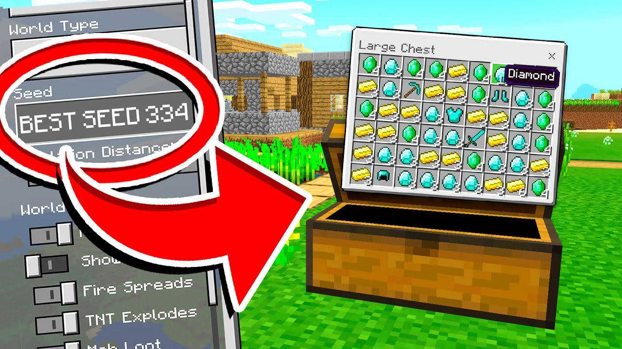 MOST RAREST MINECRAFT SEEDS! MOST RAREST MINECRAFT SEEDS!