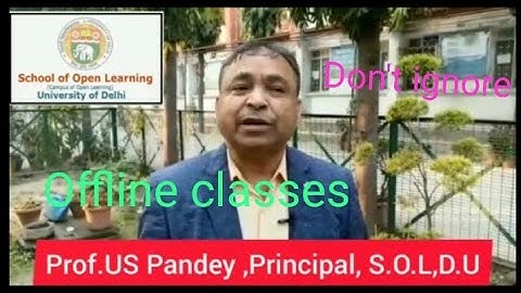 Offline classes ke upar Sol Principal ने क्या बताया आप भी जानिए | Latest Update 2022 | Future Study