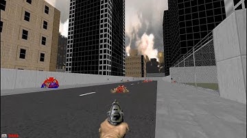 DOOM MOD Doom 2 Reloaded d2reload By Andy Stewart MAP 13 & MAP 14