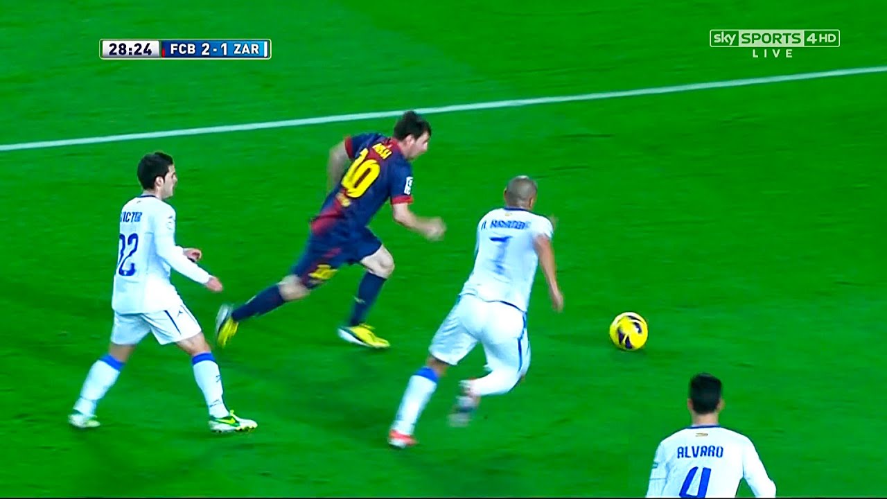 Lionel Messi vs Real Zaragoza (Home) 2012-13 English Commentary HD 1080i