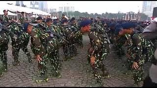 Yel yel brimob HUT POLRI