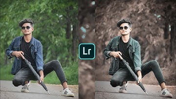 Lightroom Moody Brown Photo Editing Tutorial || Lightroom Editing Background || Preset Download Free