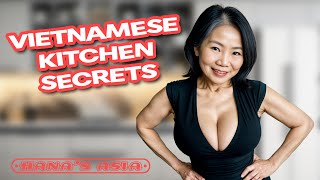 Natural Older Vietnamese Women Over 60 Sharing Kitchen Secrets