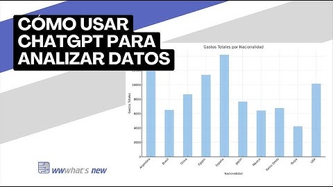 Cómo usar ChatGPT 4o para analizar datos y hacer gráficos