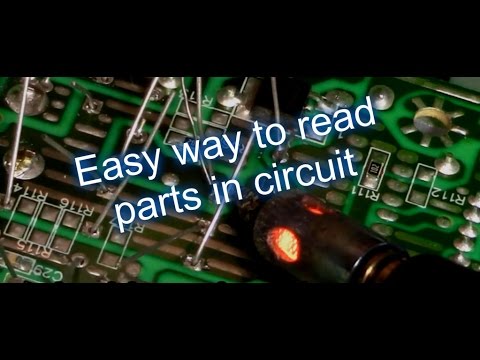 How to read capacitors in circuit & upgrading capacitors in TV repair