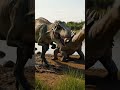 when the silence is lost #dinosaur #t-rex vs. Dinosaurs#Shorts#DinosaurWorld