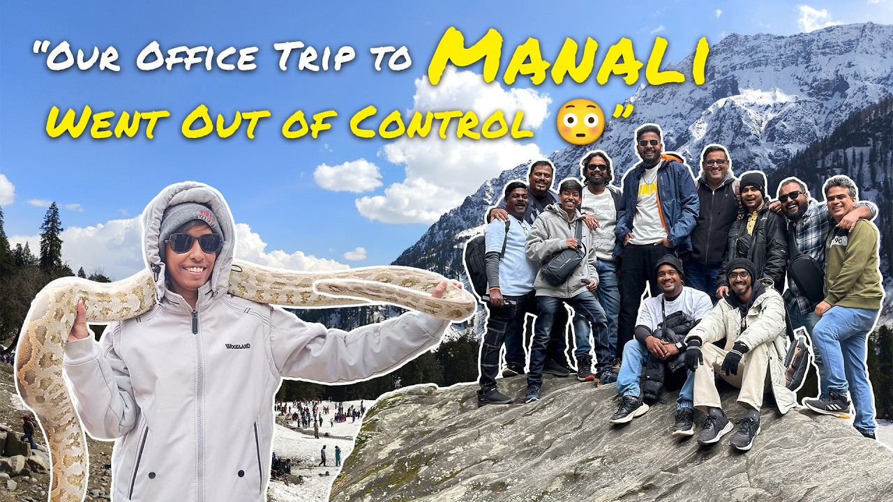 “Our Office Trip to Manali Went Out of Control 😳” #manalitrip #manali #viral #manalidairies #trend