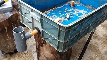 External Bell Siphon for Aquaponic Media Filled Bed