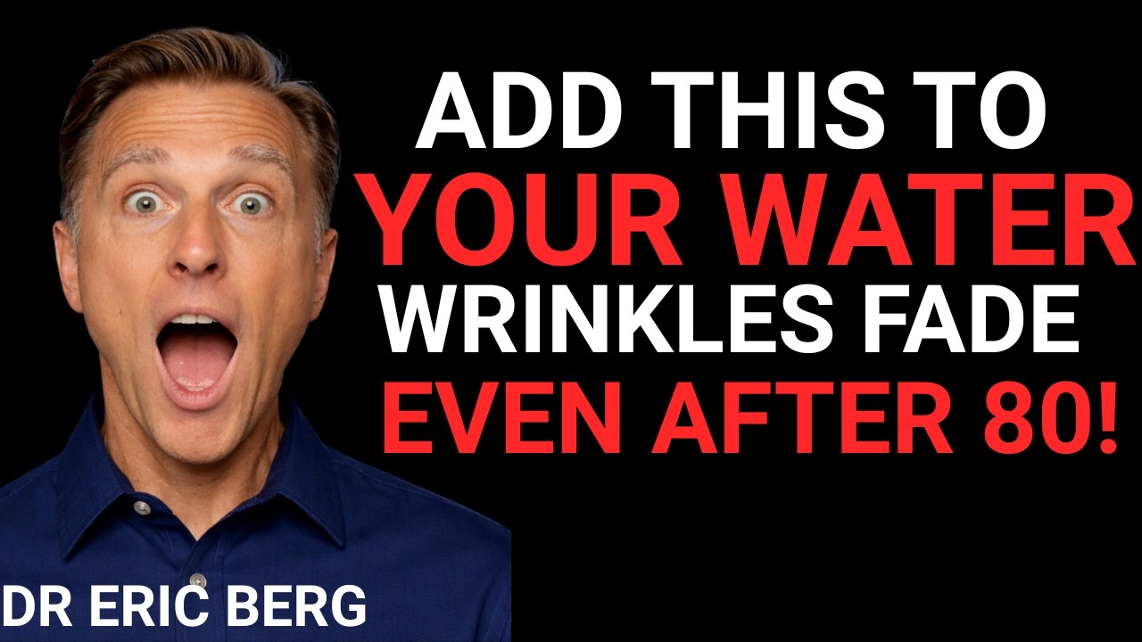 Senior Women Over 50: Skip Plain Water! Add This to Boost Collagen & Smooth Skin - Dr Eric Berg Dc