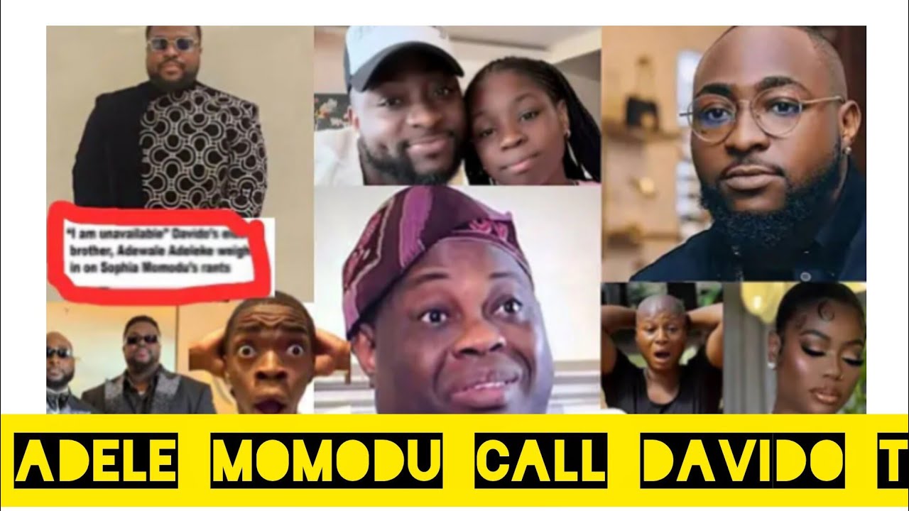 ADELE MOMODU have call davido to come curry IMADE 😱 SOPHIA MOMODU don't give my child to your wife 