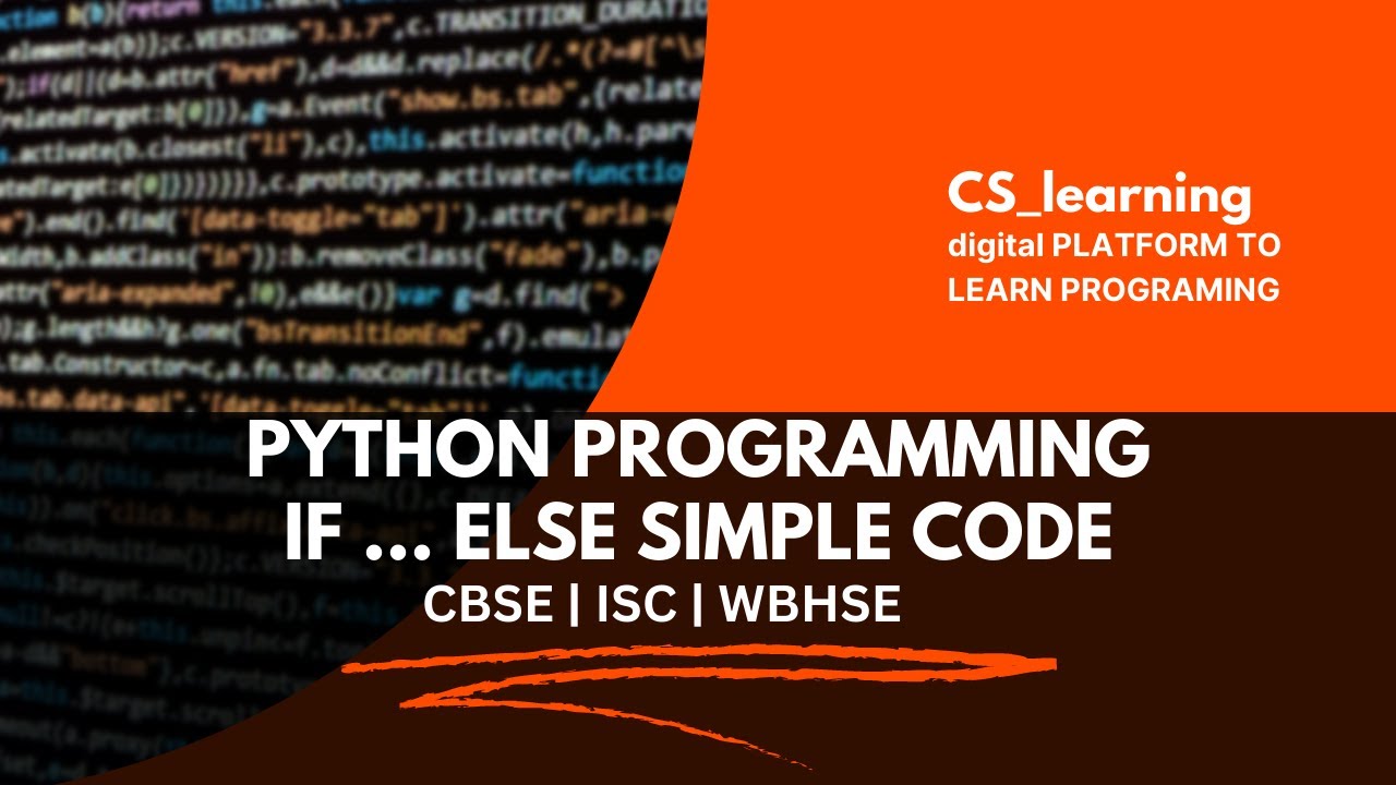 IF else Code in Python - YouTube image.