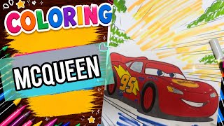 Lightning McQueen Coloring for Kids