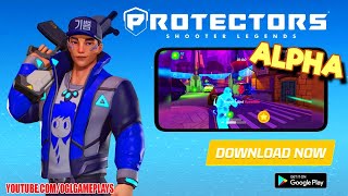 Protectors: Shooter Legends Alpha Gameplay First Look (Android APK) screenshot 4