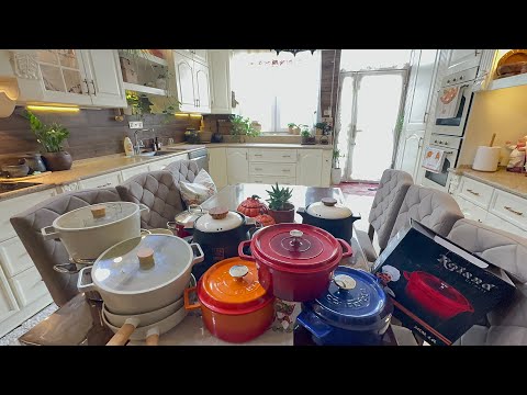 انواع الكدور او الطناجر اللي عندي مميزات حديد الزهر روتين جديد بلمسة شتوية