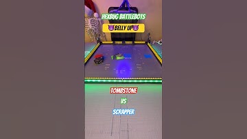 Tombstone vs Scrapper  😈Belly Up😈  Hexbug Battlebots  #hexbugbattlebots #hexbugvideos #battlebots